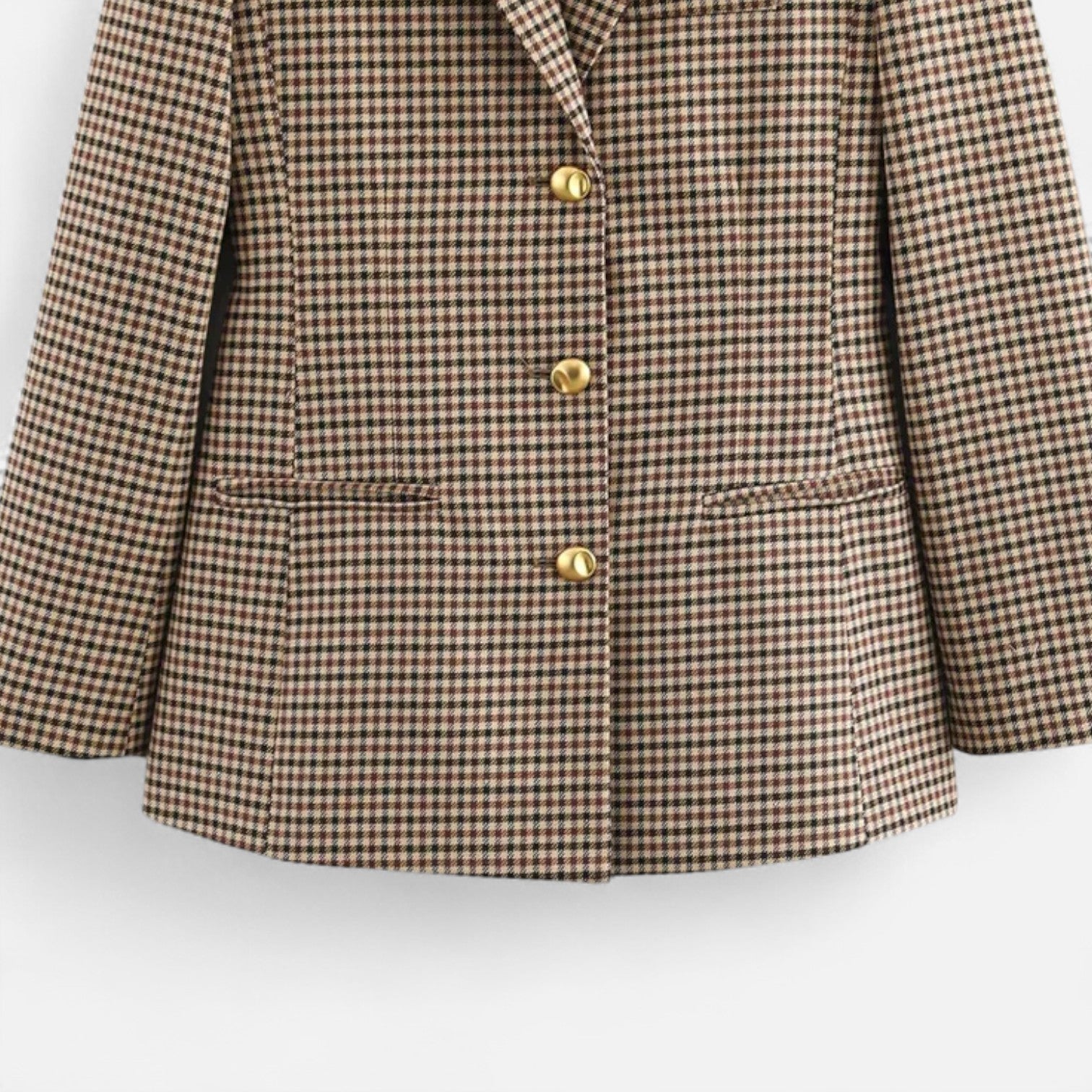 Sabine™ | Damen Blazer – Karo-Eleganz