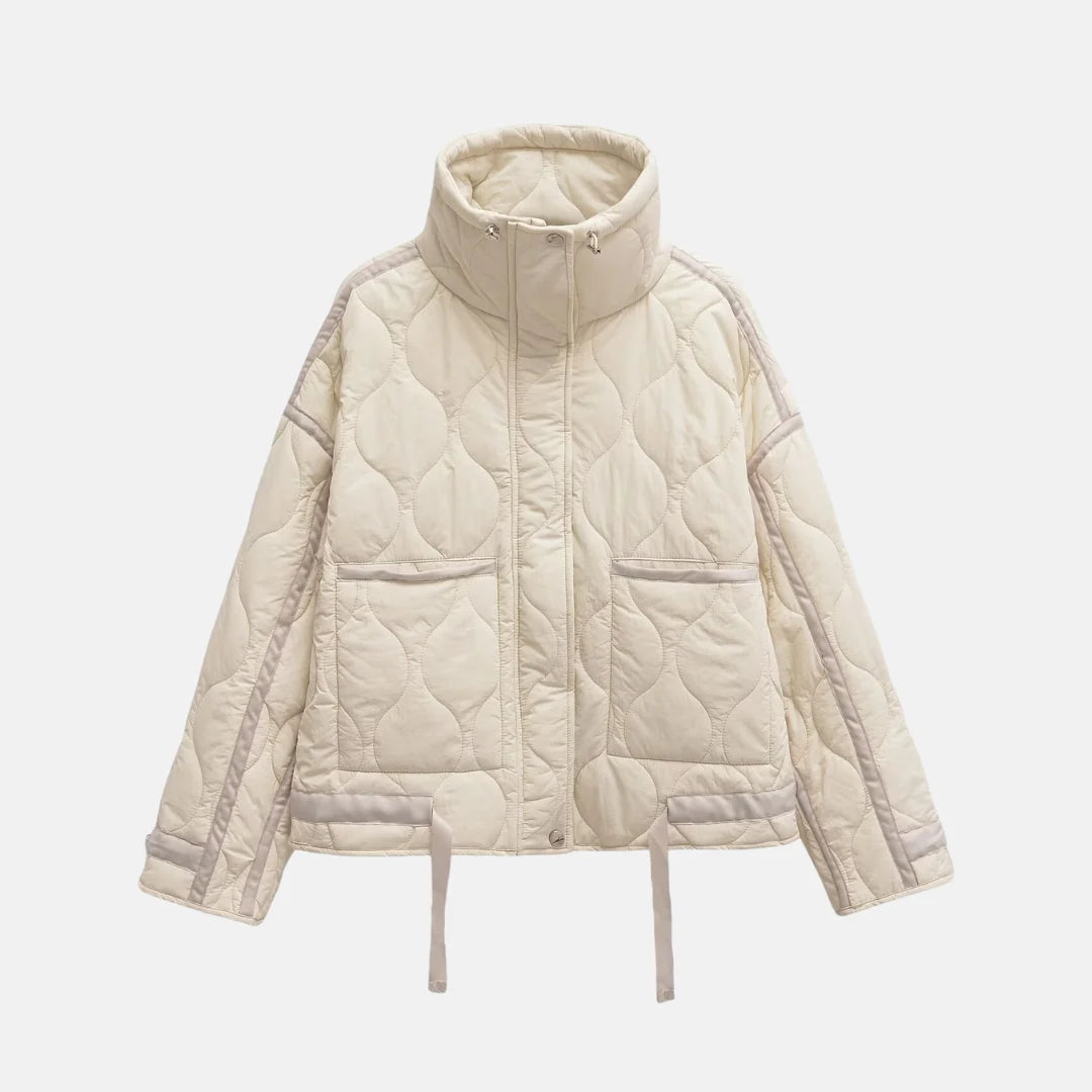 Amira™ | Damen Herbst Steppjacke mit großen Taschen