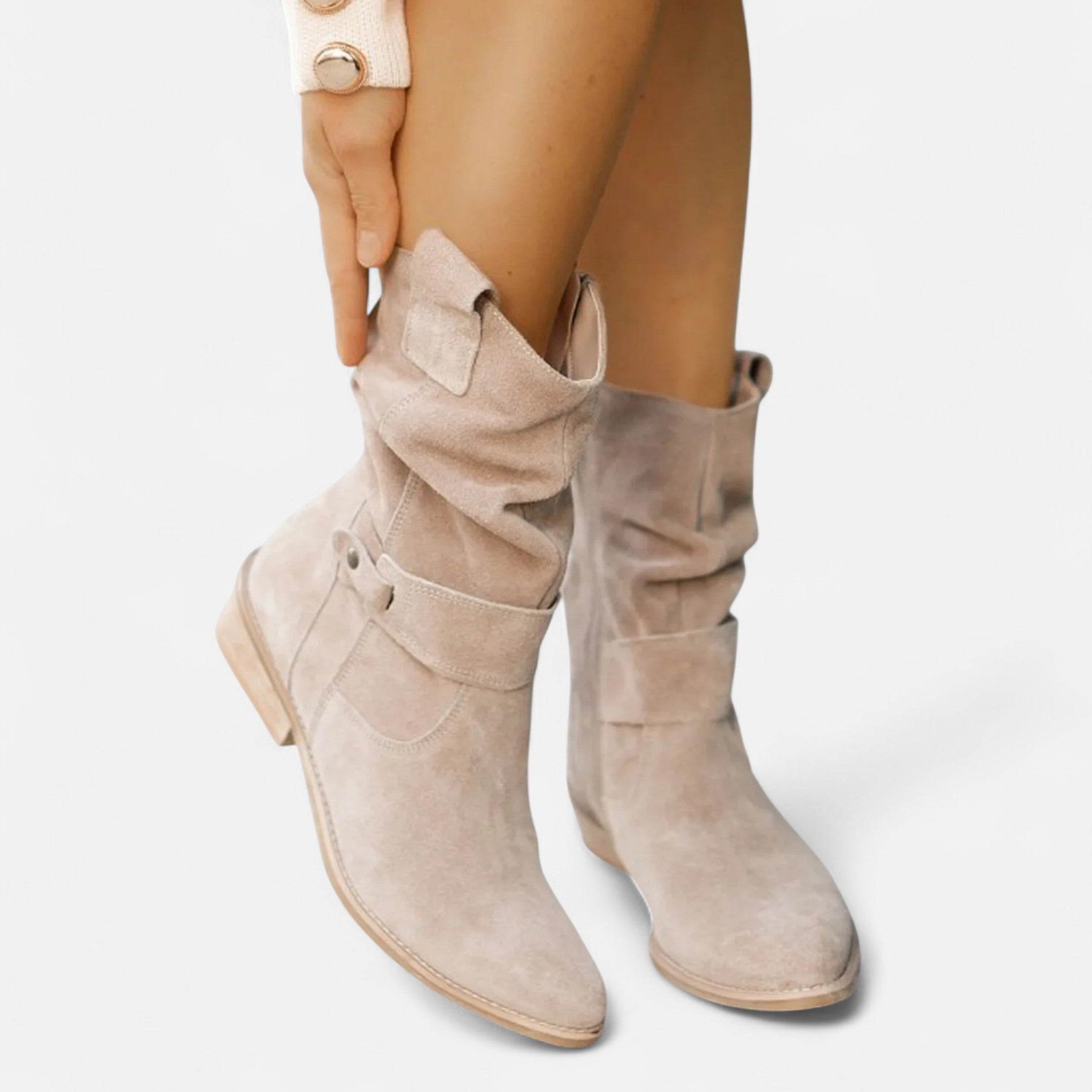 Laura™ | Damen Stiefel – Samt-Eleganz