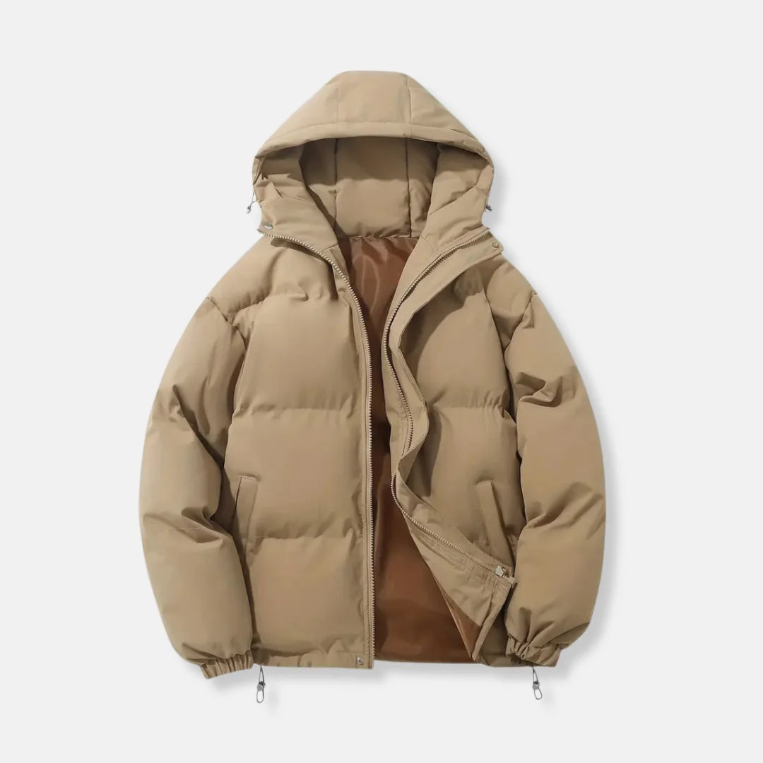Elena™ | Damen Winter Pufferjacke mit Kapuze