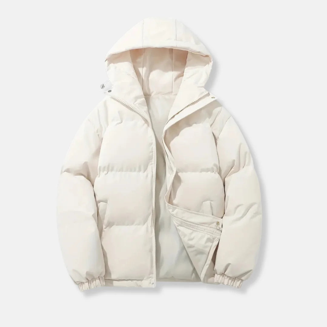 Elena™ | Damen Winter Pufferjacke mit Kapuze