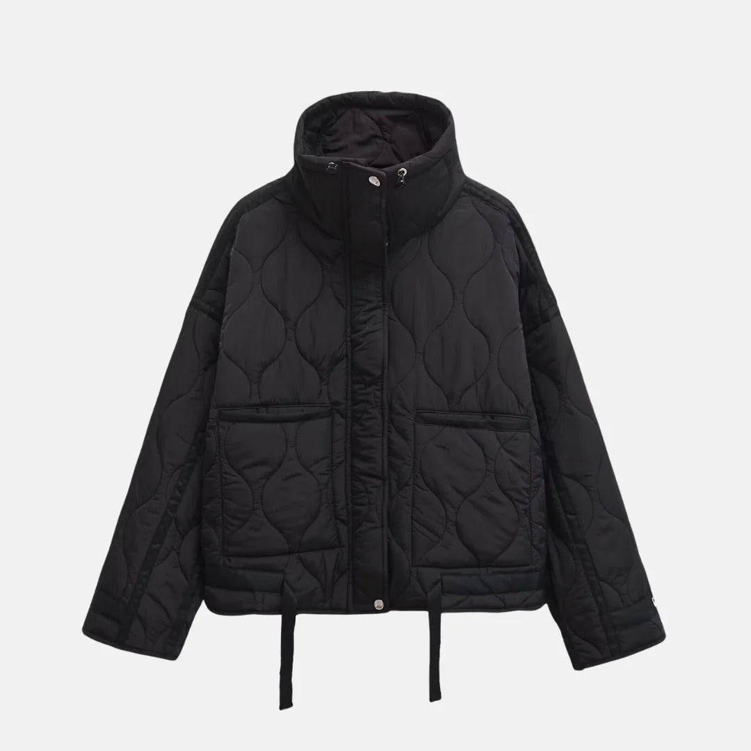 Amira™ | Damen Herbst Steppjacke mit großen Taschen
