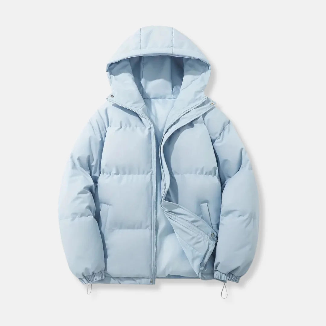 Elena™ | Damen Winter Pufferjacke mit Kapuze