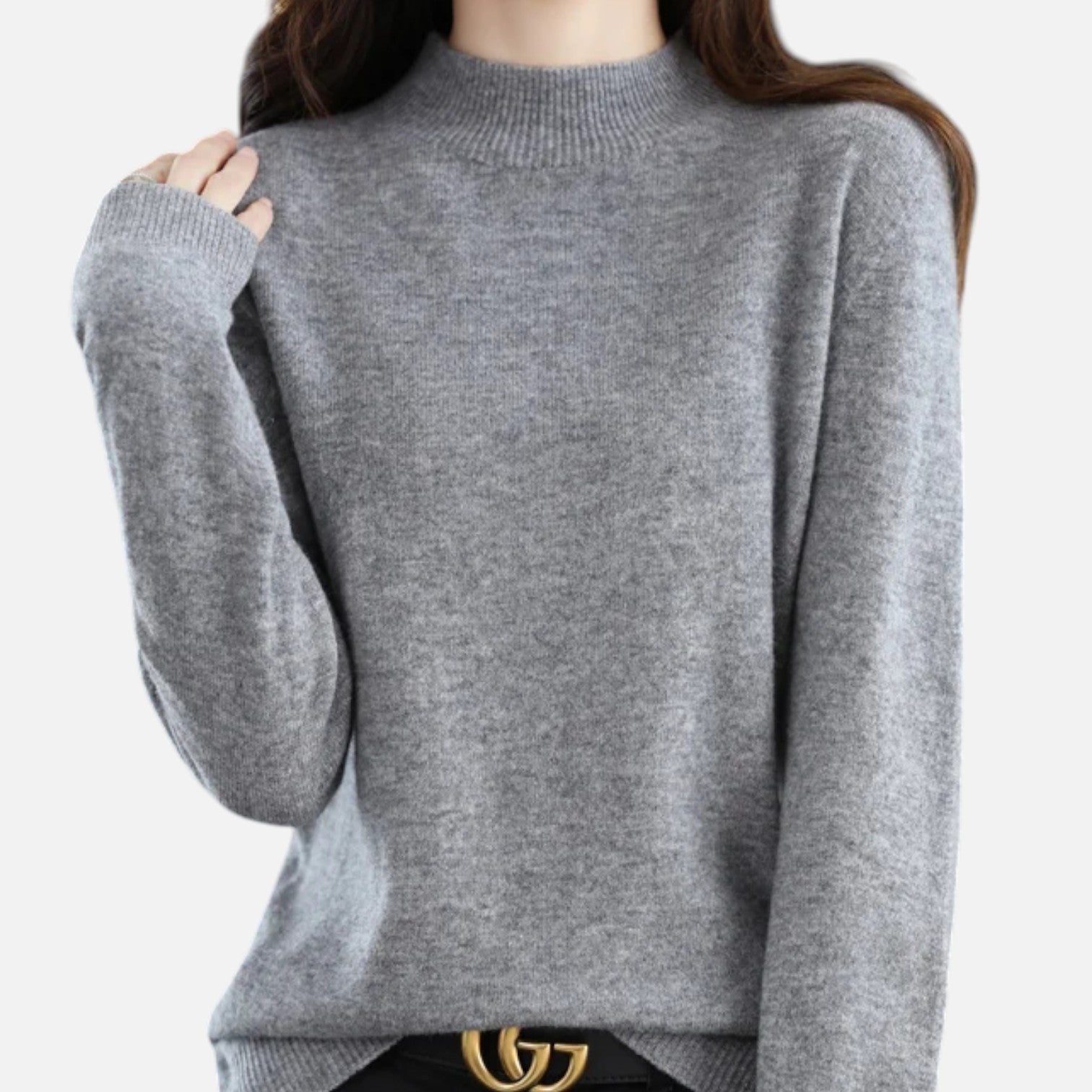 Lina™ | Damen Pullover – Reine Wolle & Stil
