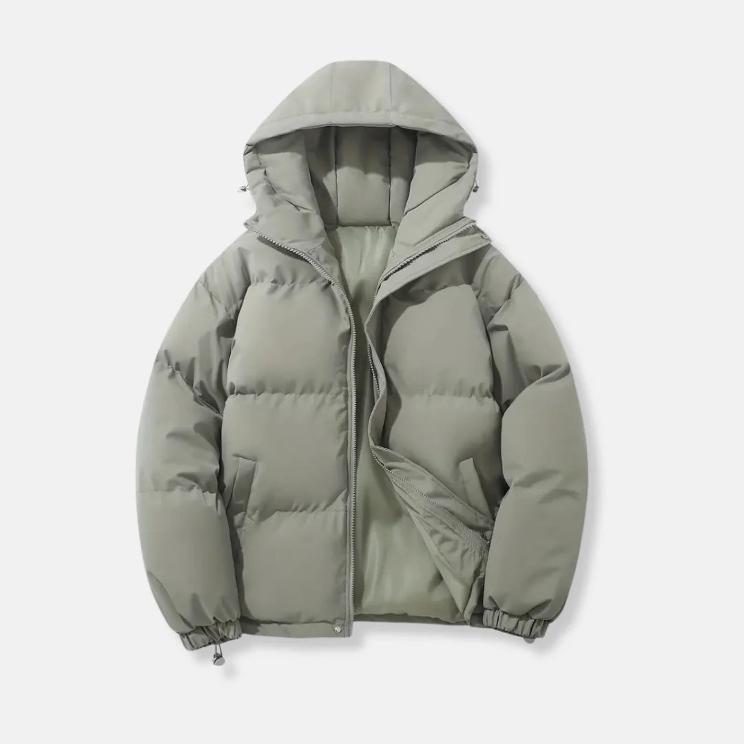 Elena™ | Damen Winter Pufferjacke mit Kapuze