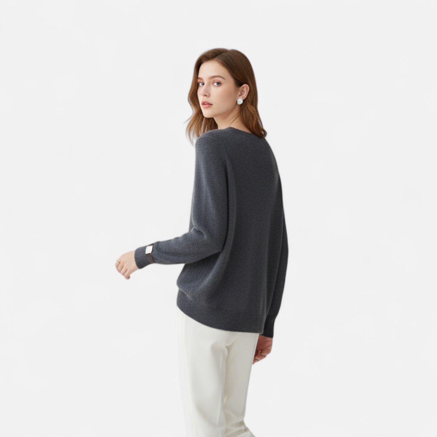 Theresa™ | Damen Pullover – Merinowolle-Eleganz