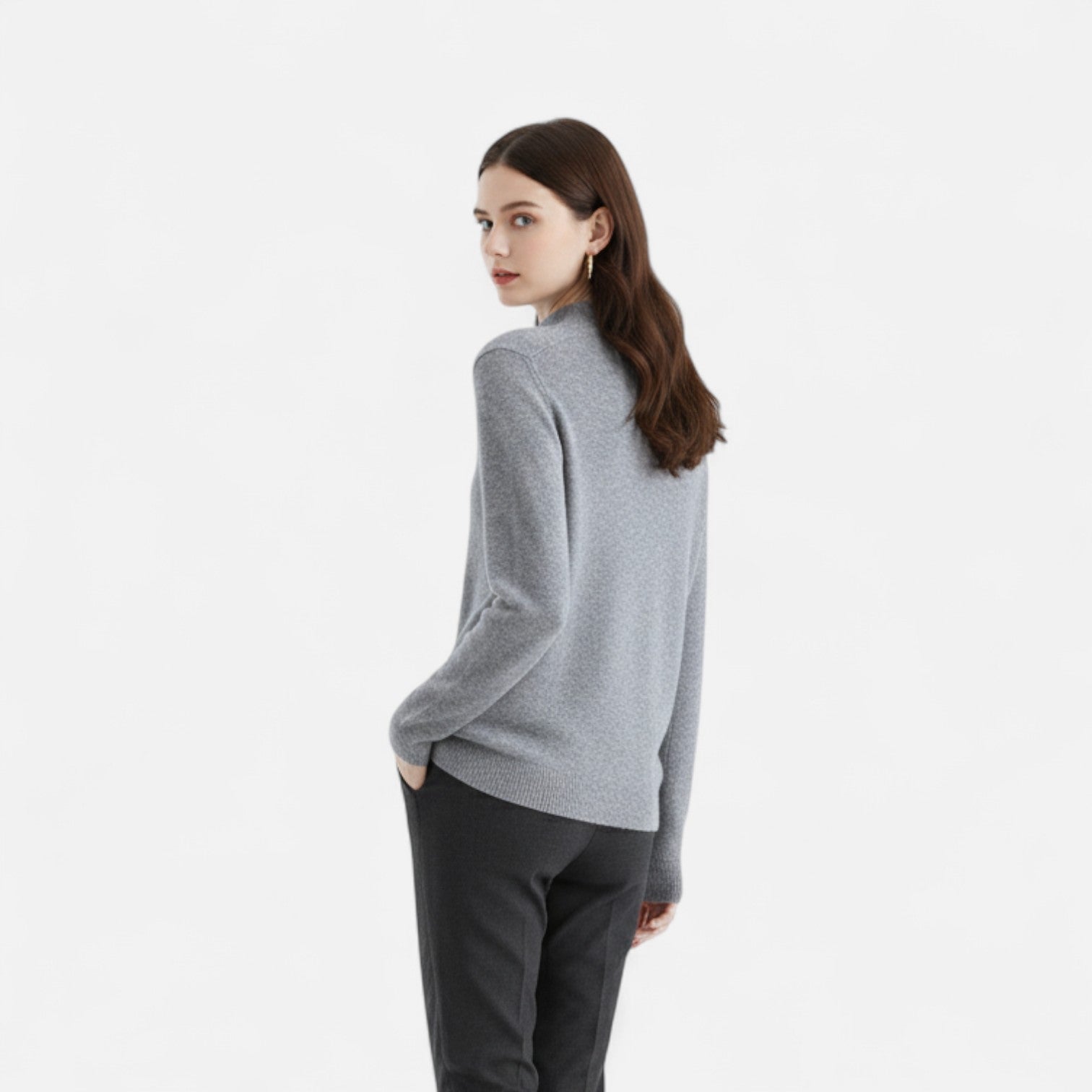 Lina™ | Damen Pullover – Reine Wolle & Stil