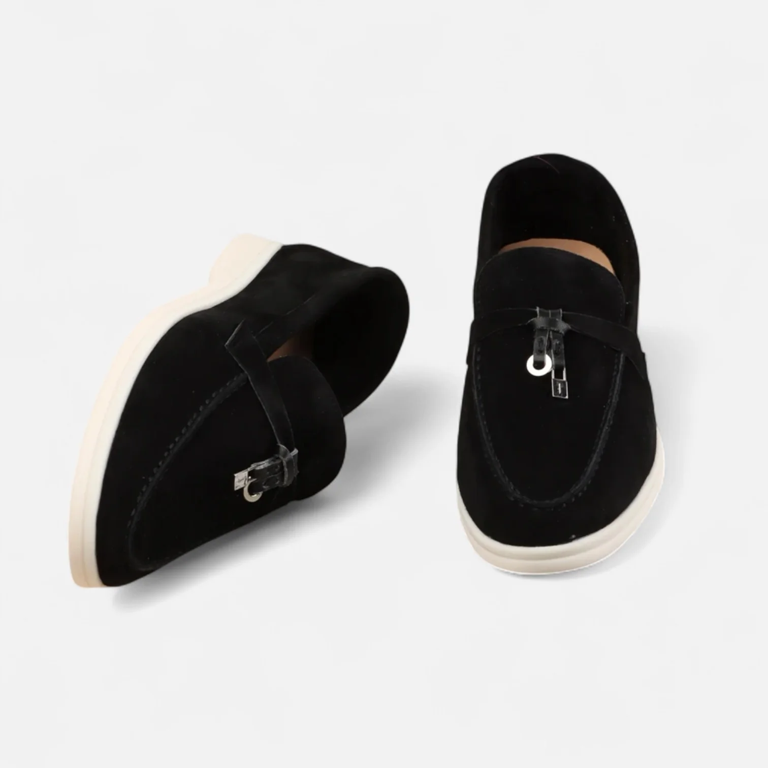 Elena™ | Damen Loafer Veloursleder-Eleganz