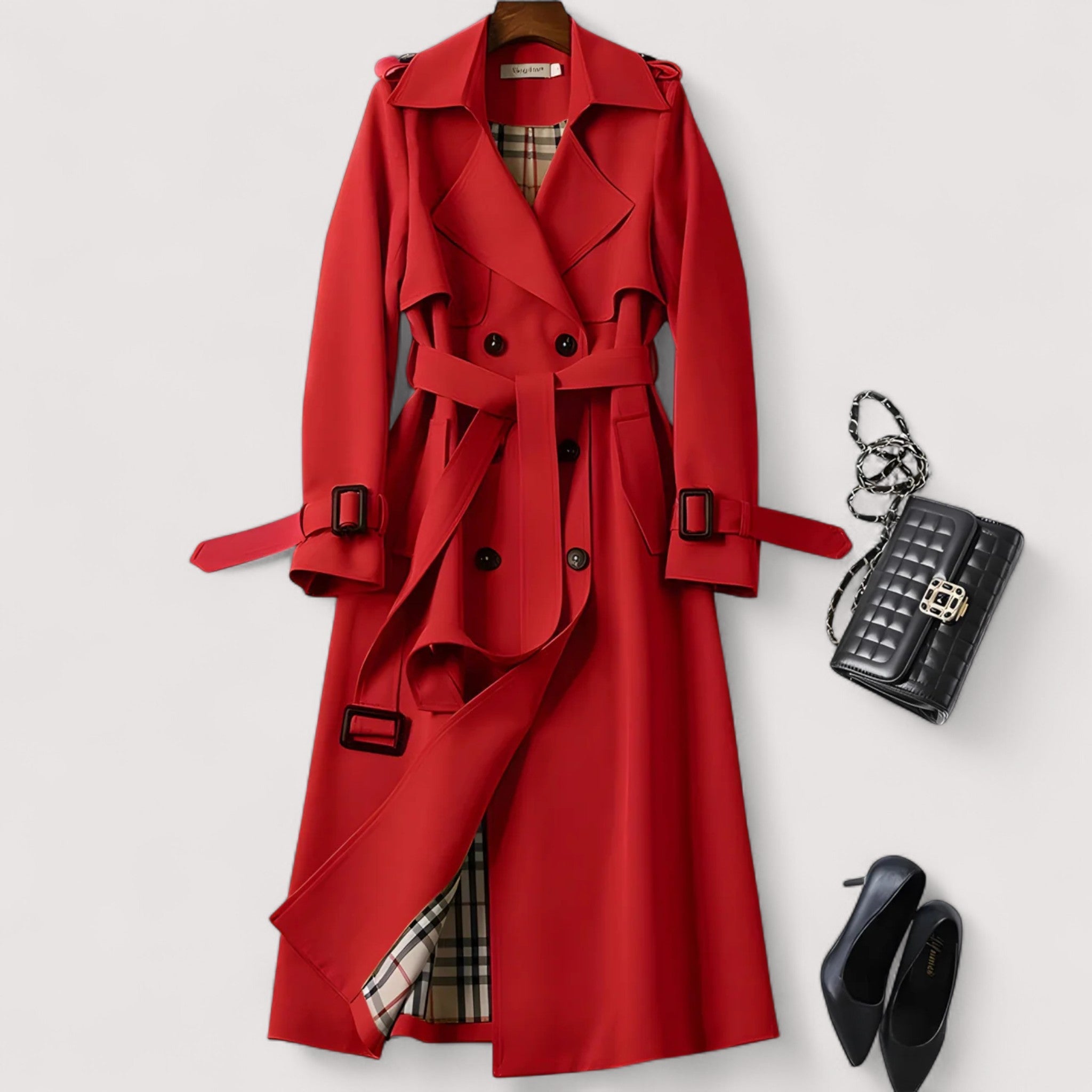 Melissa™ | Stilvoller eleganter Trenchcoat