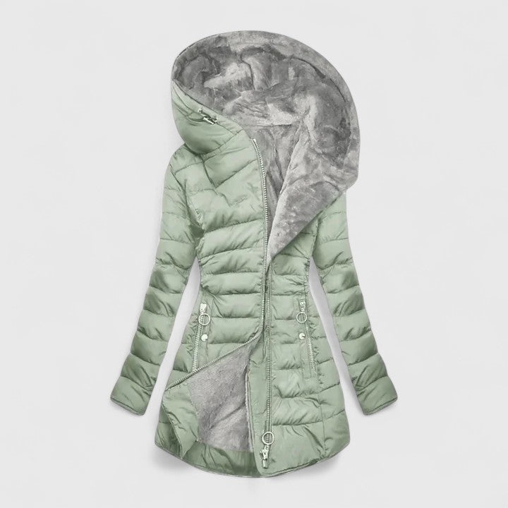 Cassiora™ | Damen Wintermantel – Stilvoll, Warm & Bequem
