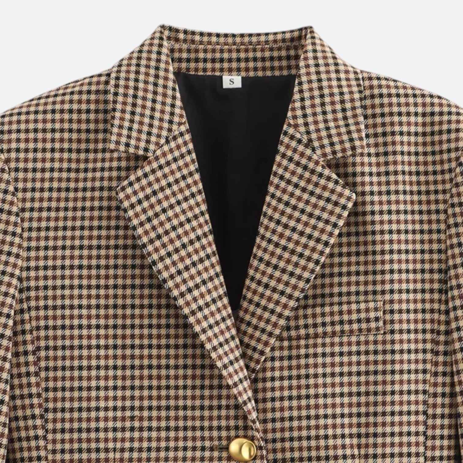 Sabine™ | Damen Blazer – Karo-Eleganz