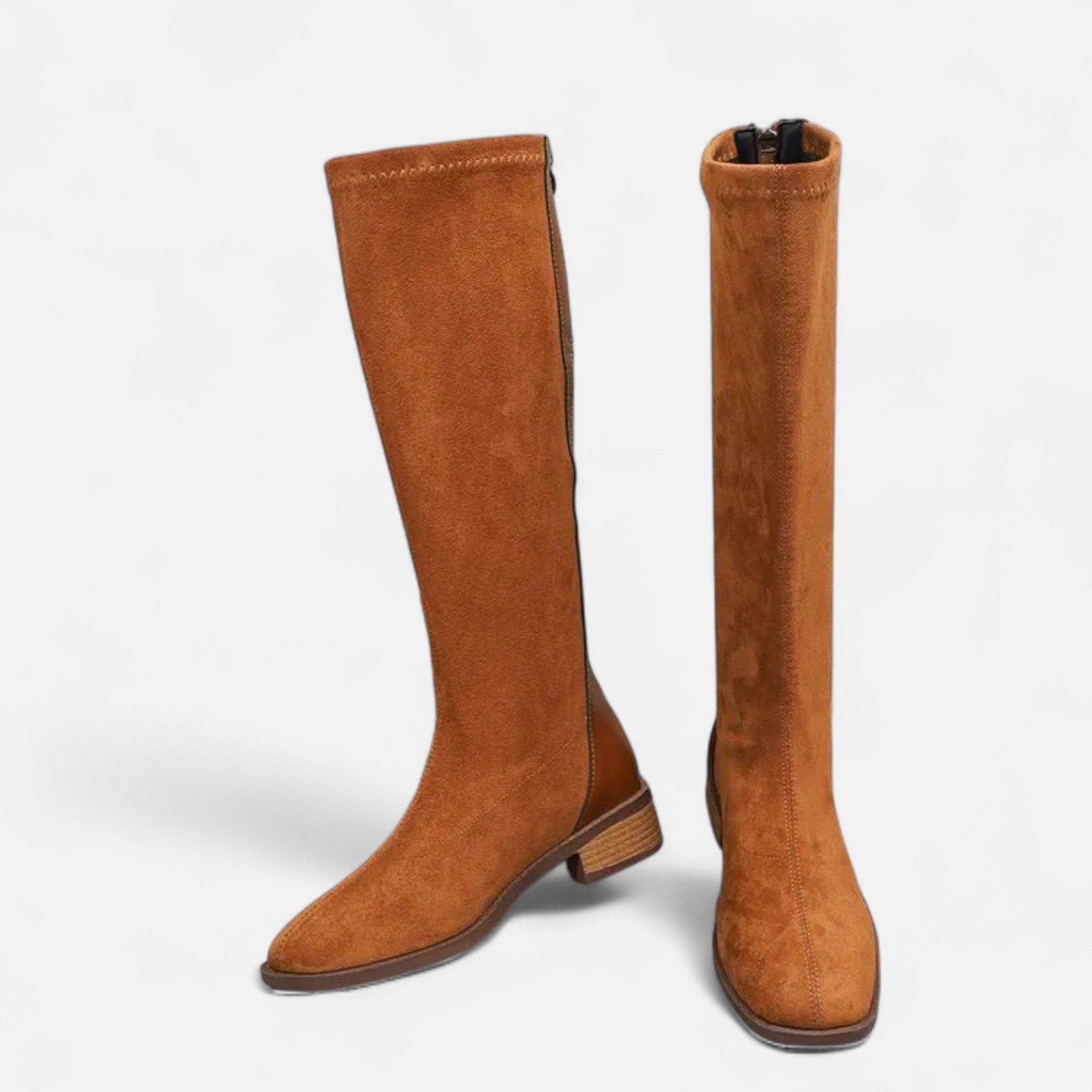 Alina™ | Damen Stiefel – Veloursleder-Eleganz