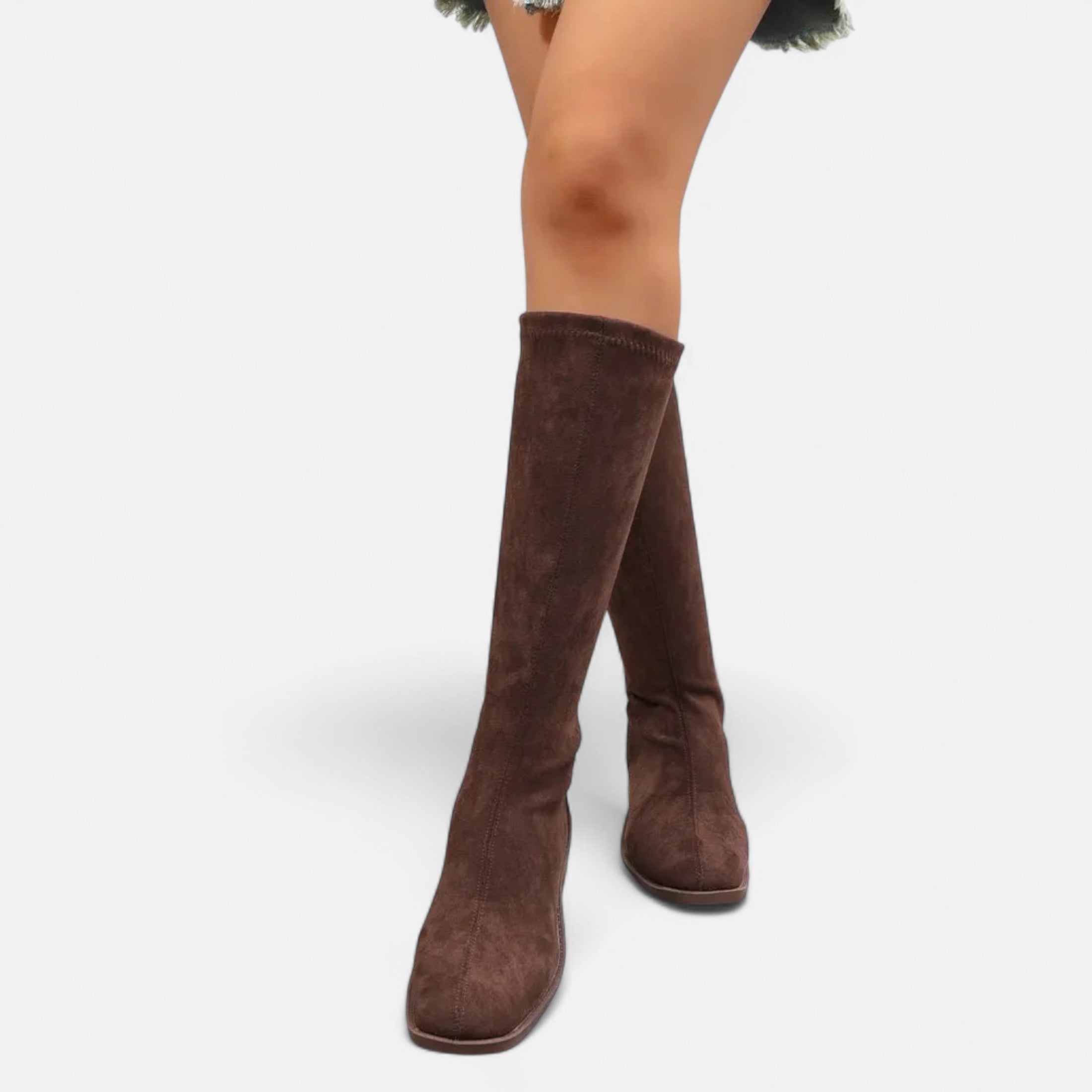 Alina™ | Damen Stiefel – Veloursleder-Eleganz