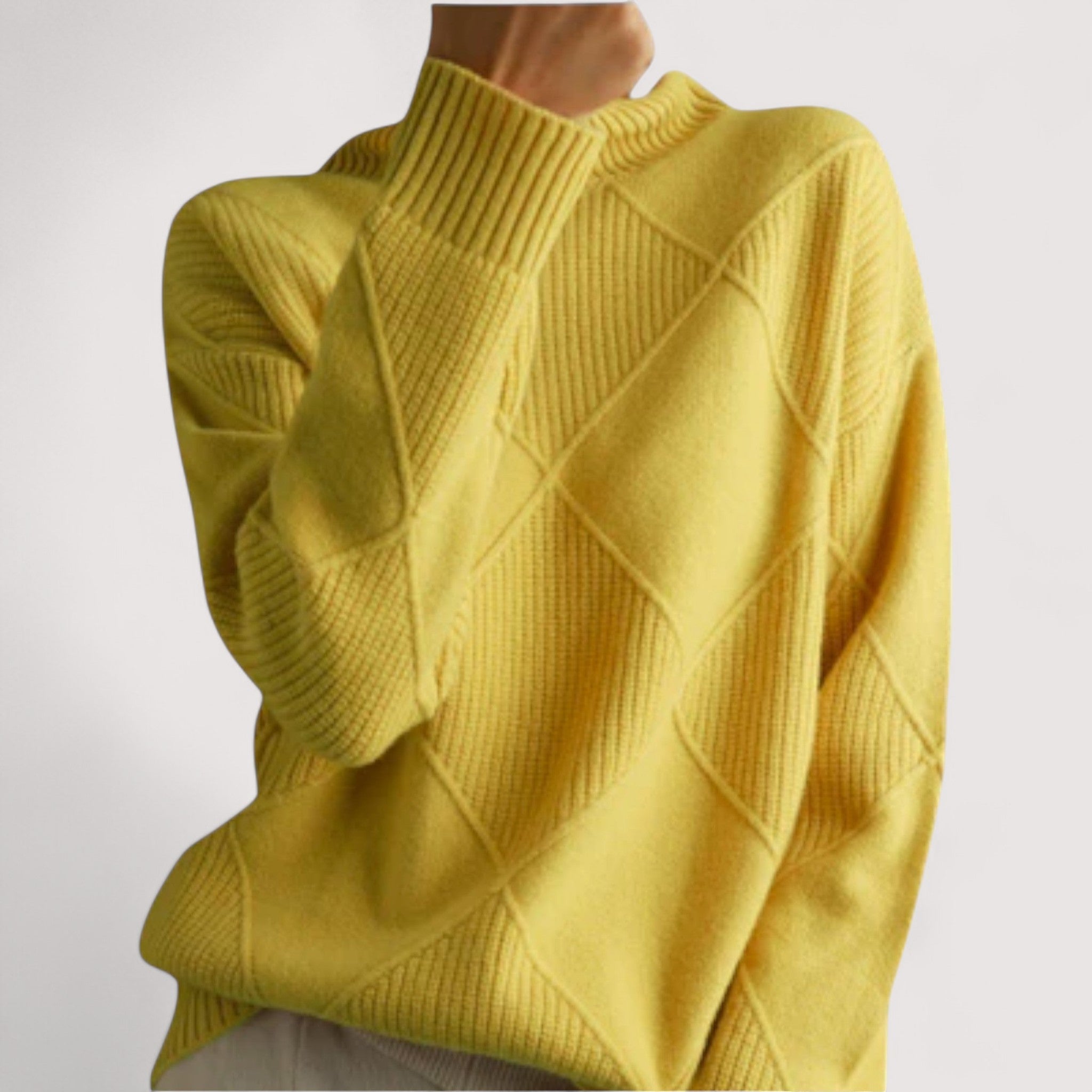 Hannah™ | Gemütlicher Rollkragenpullover Damen