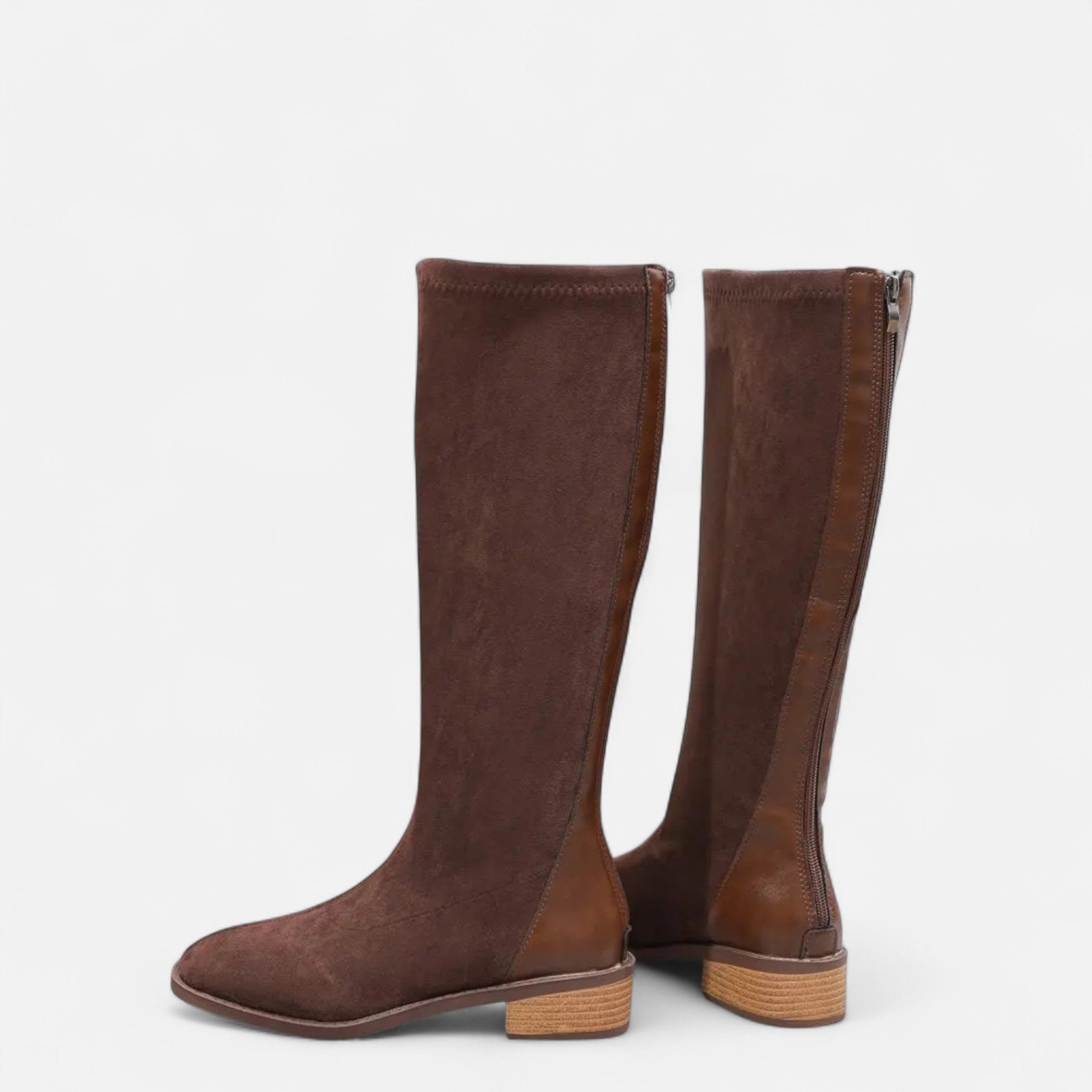 Alina™ | Damen Stiefel – Veloursleder-Eleganz