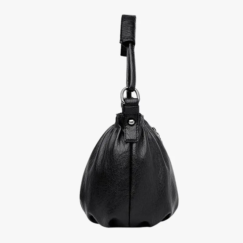 Nora. – Stilvolle Schultertasche mit mehreren Fächern