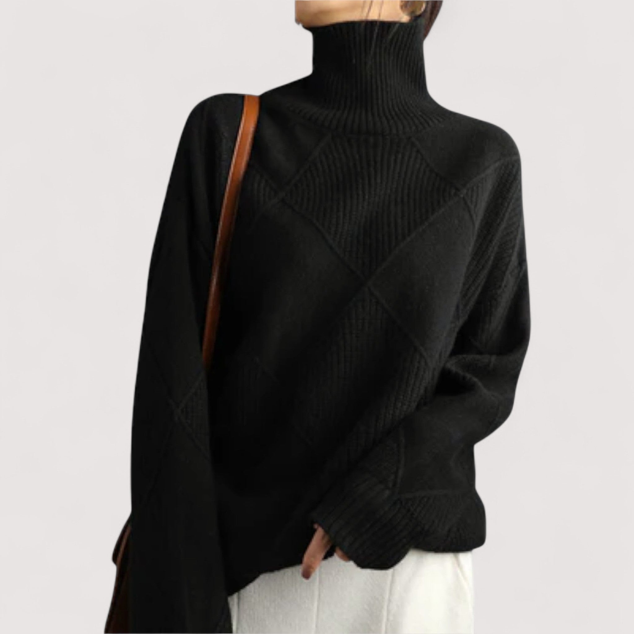 Hannah™ | Gemütlicher Rollkragenpullover Damen