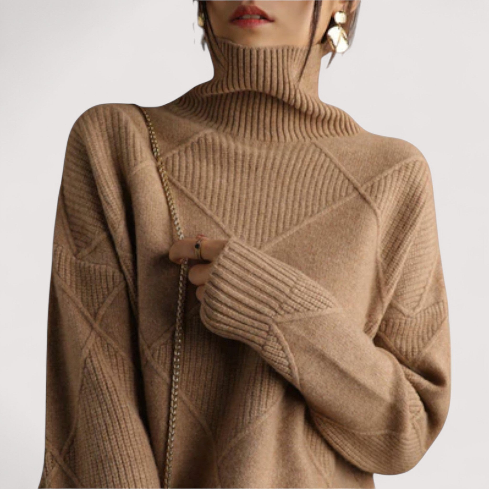 Hannah™ | Gemütlicher Rollkragenpullover Damen