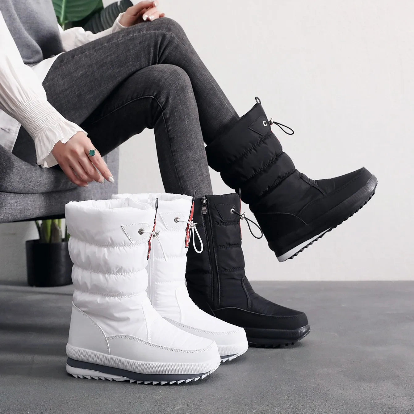 Claudia™ | Damen Winterstiefel – Wasserdicht & Warm