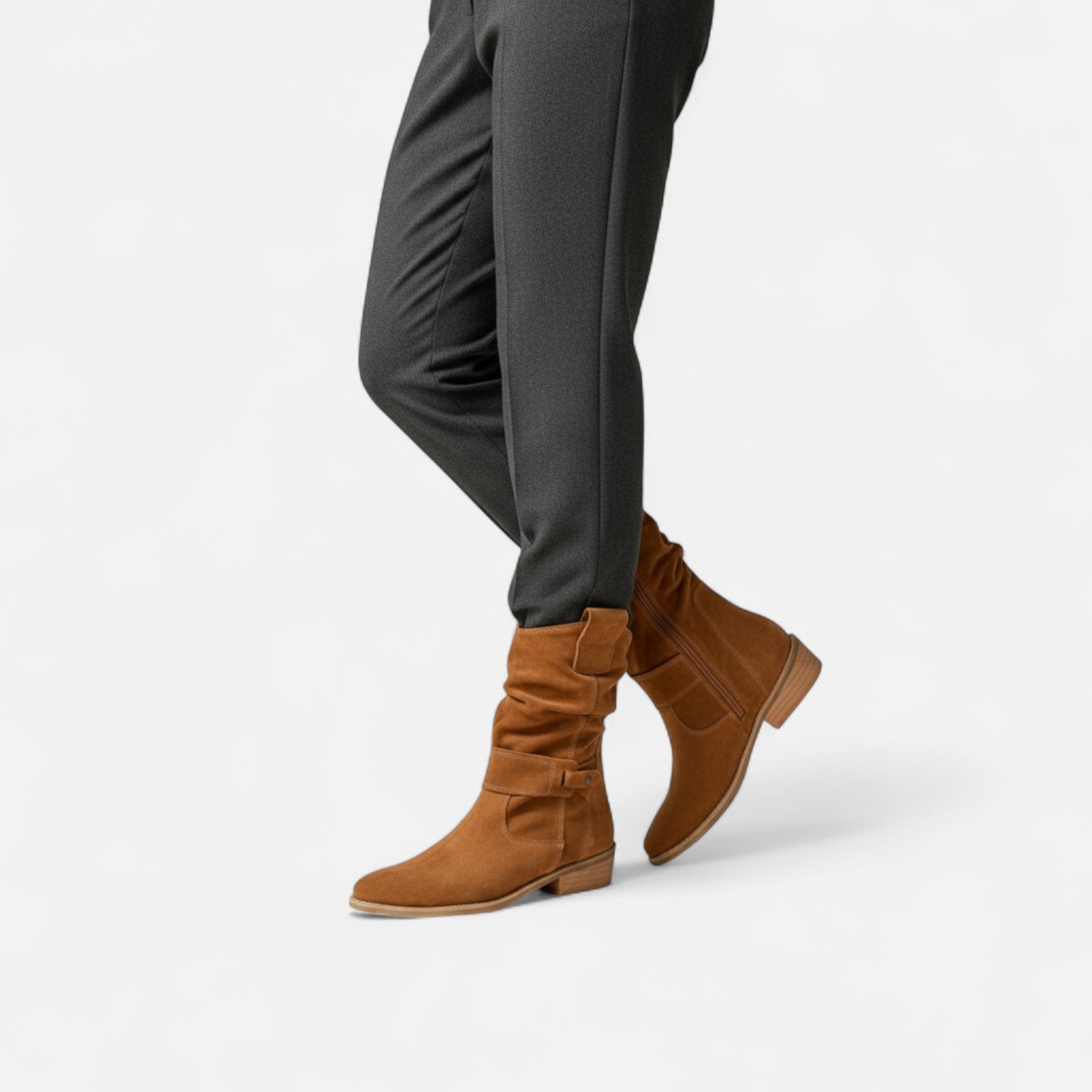 Laura™ | Damen Stiefel – Samt-Eleganz
