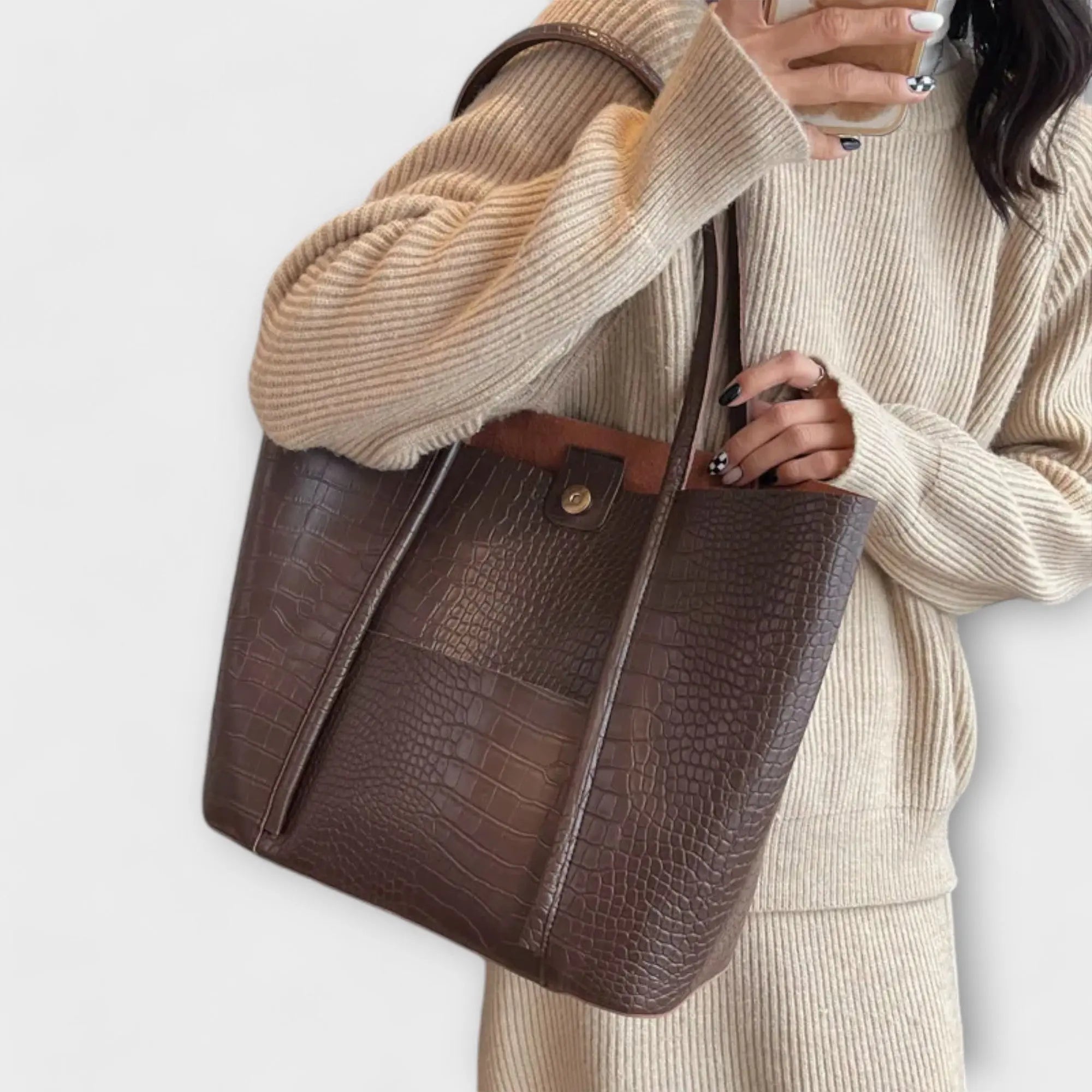 Nora. - Vintage Schultertasche