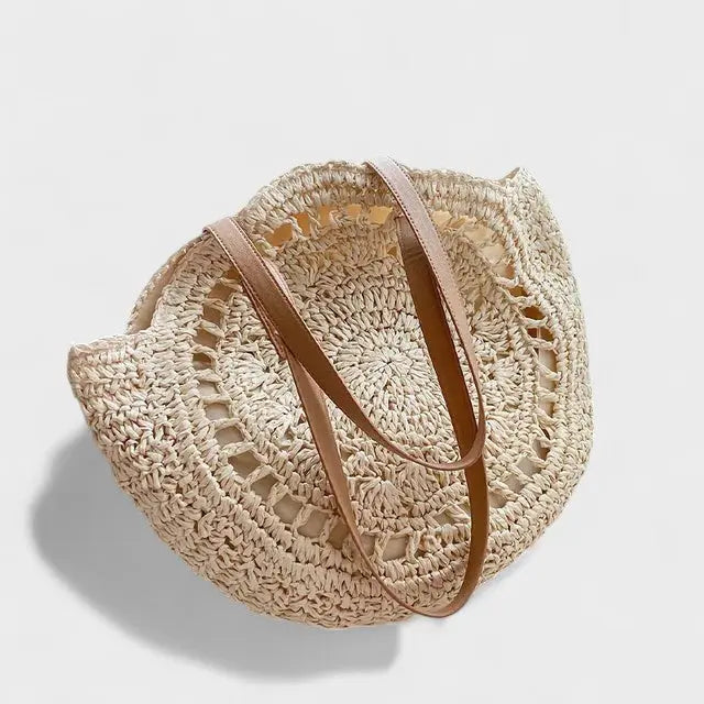 Valerie | Handgewebte Strandtasche