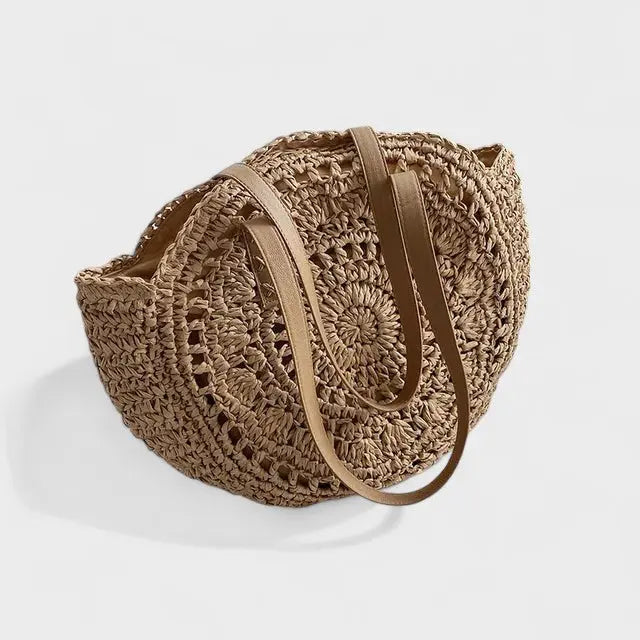 Valerie | Handgewebte Strandtasche